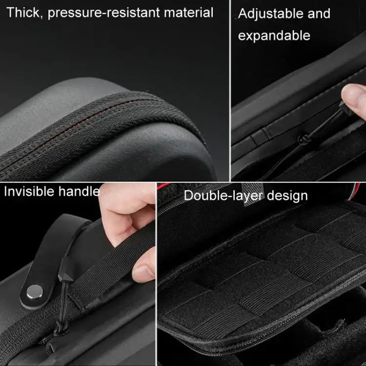 TELESIN Expanderbar kameraväska – Universal för Kamera / Mobil / Tillbehör - Action King