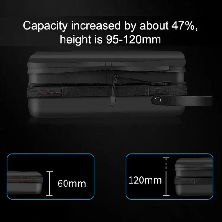 TELESIN Expanderbar kameraväska – Universal för Kamera / Mobil / Tillbehör - Action King