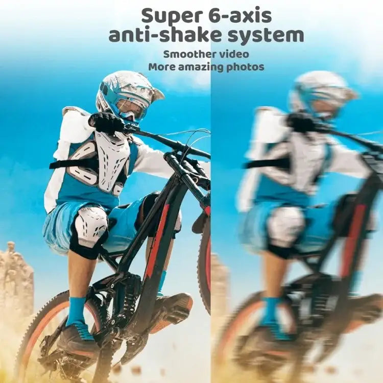 5K Action Camera Microphone - Advanced 5K Action Camera with Microphone