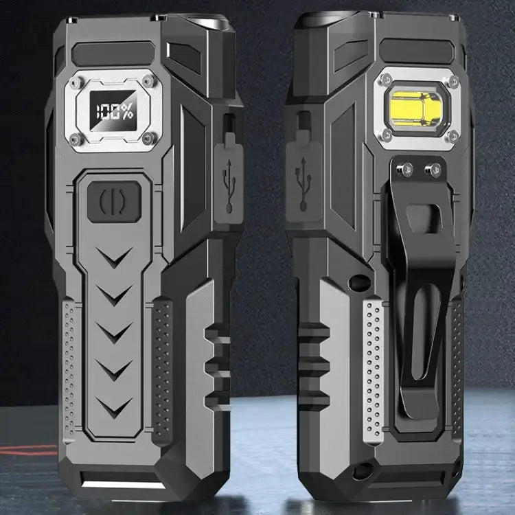 Mini Nyckellampa Magnet med LCD Display