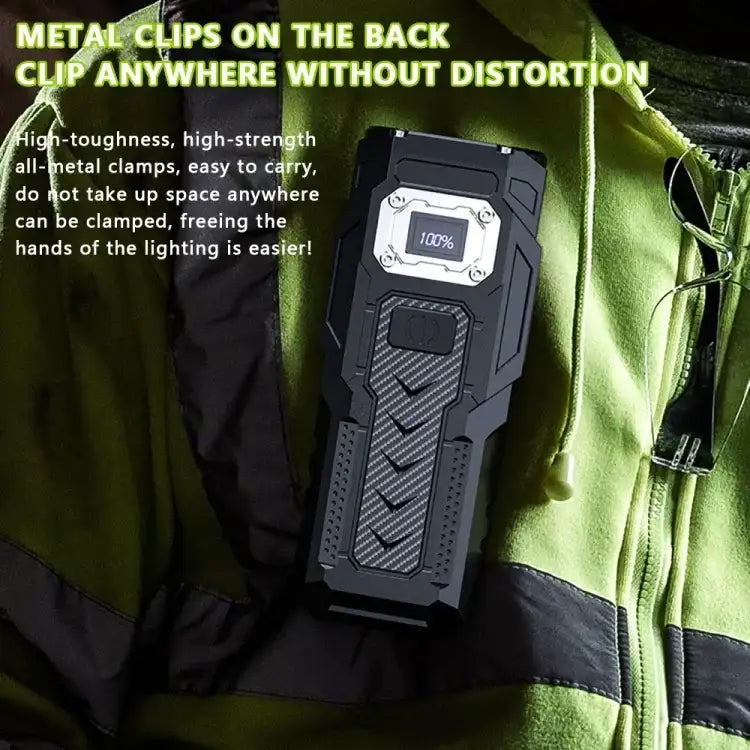 Mini Nyckellampa Magnet med LCD Display