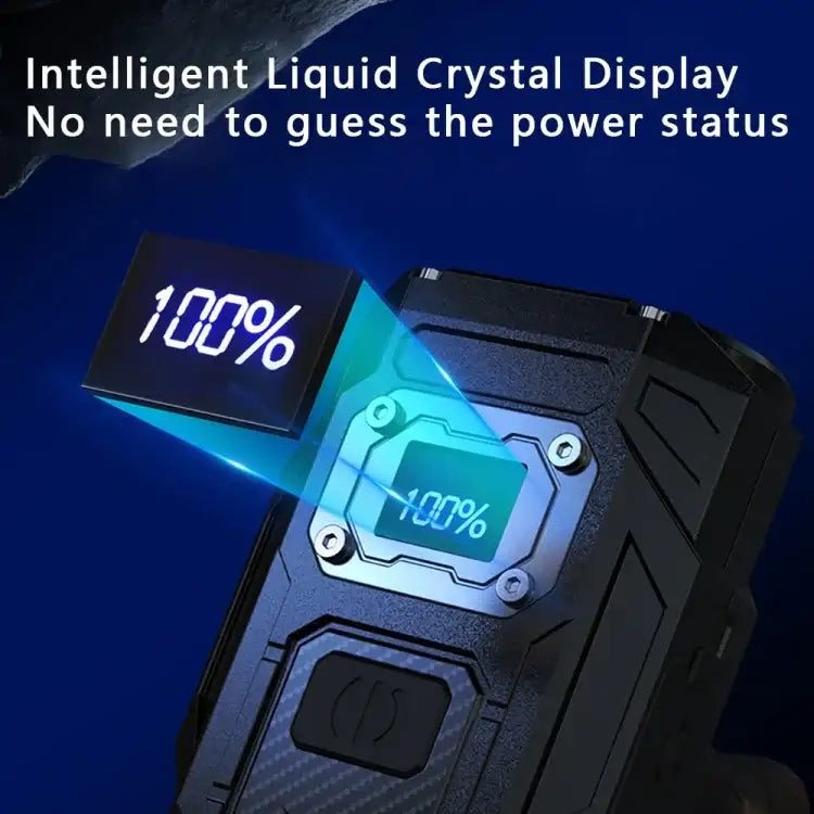 Mini Nyckellampa Magnet med LCD Display