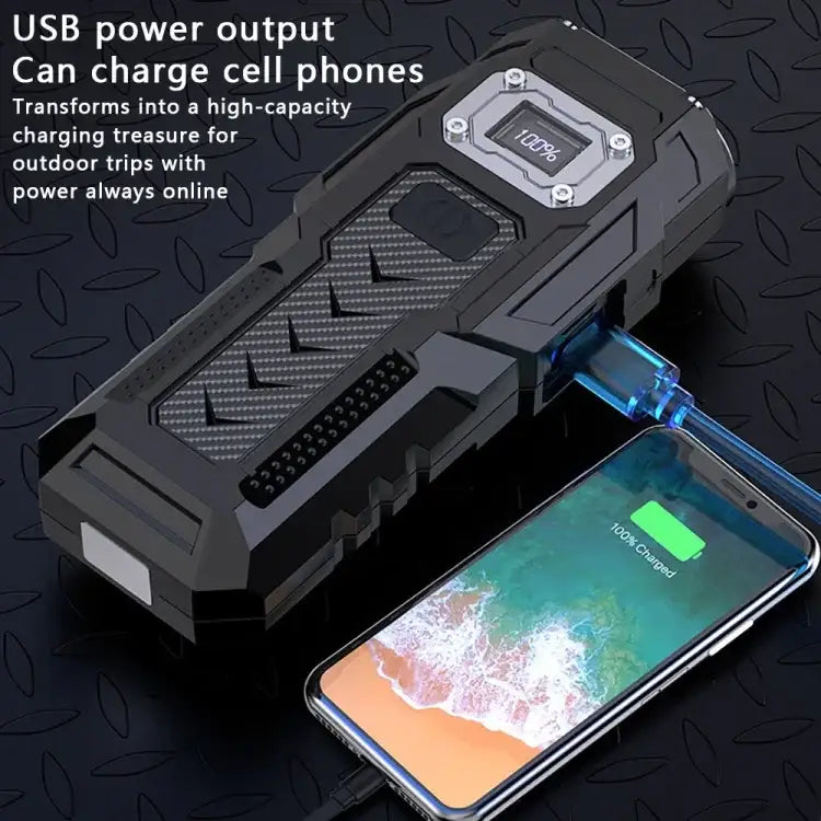 Mini Nyckellampa Magnet med LCD Display