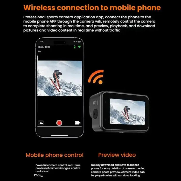 Viran V11 Action Camera: Your Partner for Adventure