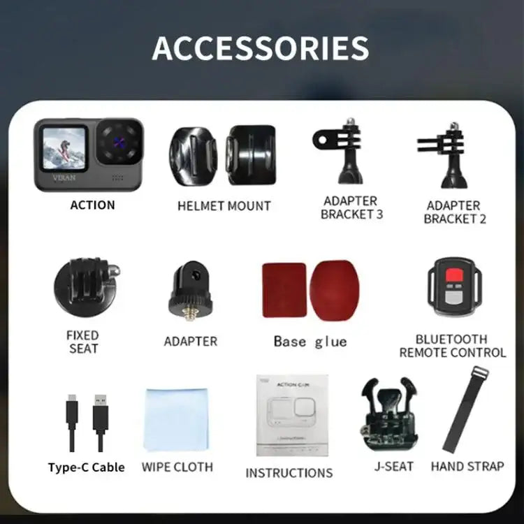Viran V11 Action Camera: Your Partner for Adventure