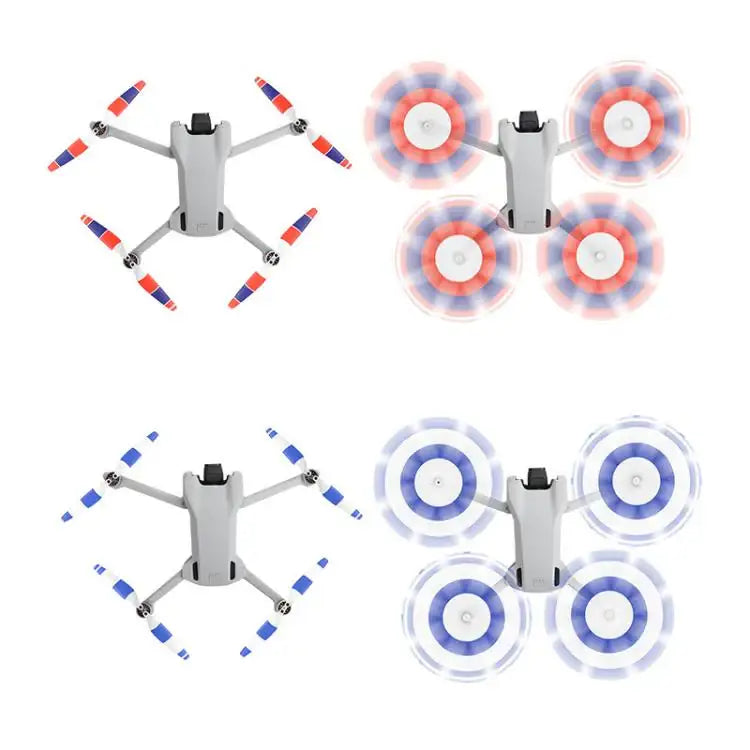 DJI Mini 3 -potkurisetti hiljaisilla lapoilla