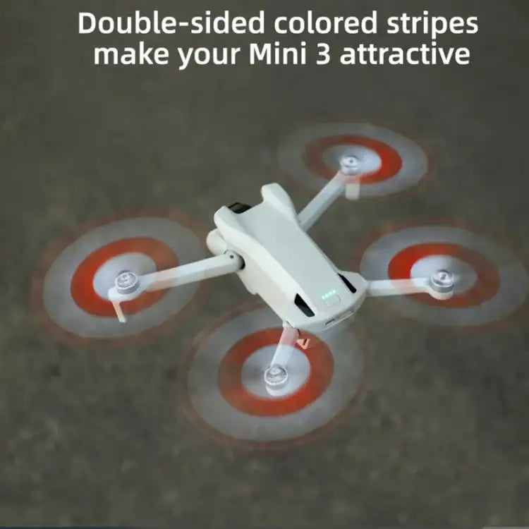 DJI Mini 3 -potkurisetti hiljaisilla lapoilla