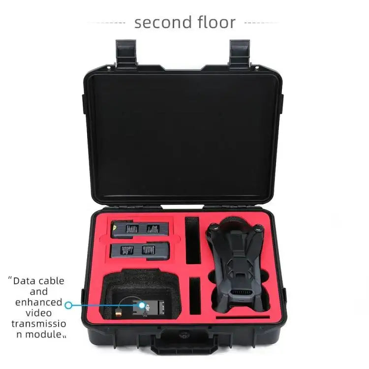 For DJI Mavic 4 Pro Fly More Combo RC 2 Explosion-Proof Box EVA Shockproof Storage Case With Shoulder Strap - Action King