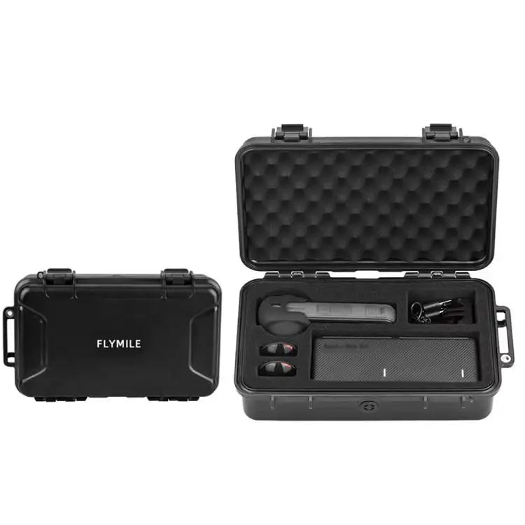 For Insta360 X5 Camera Flymile Portable Protective Hard Case Waterproof Shockproof Travel Carrying Storage Box - Action King
