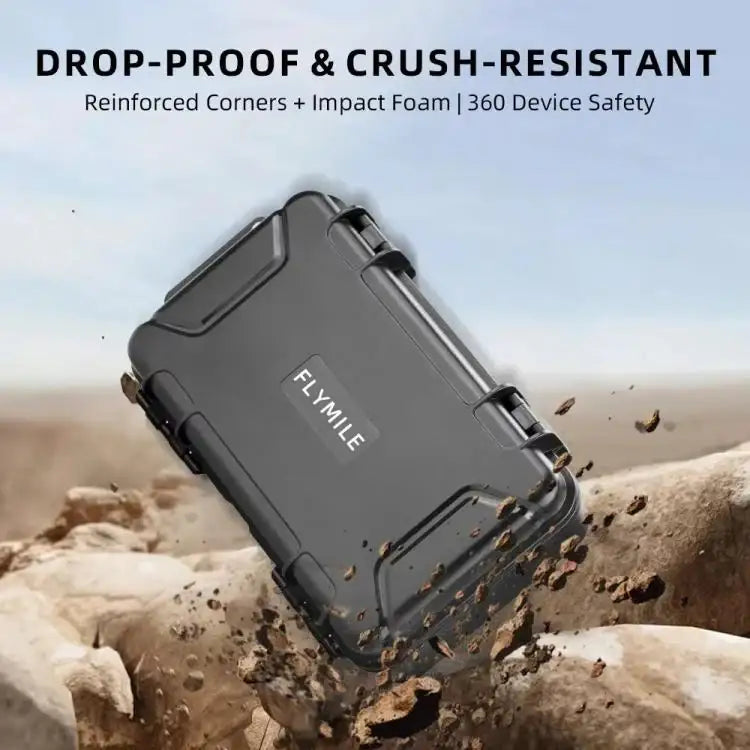 For Insta360 X5 Camera Flymile Portable Protective Hard Case Waterproof Shockproof Travel Carrying Storage Box - Action King