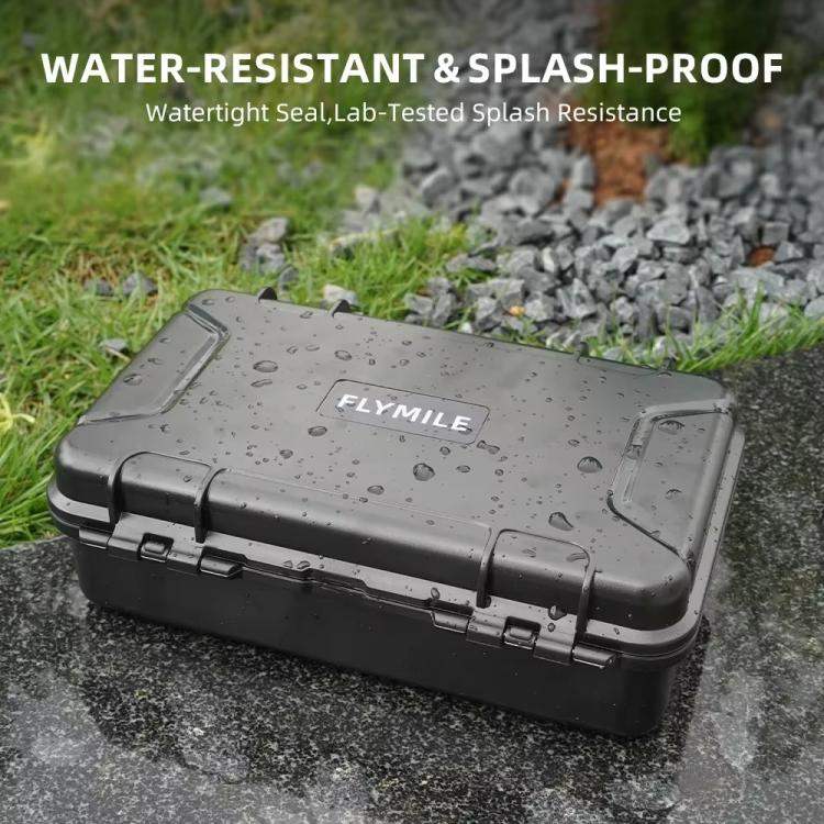 For Insta360 X5 Camera Flymile Portable Protective Hard Case Waterproof Shockproof Travel Carrying Storage Box - Action King