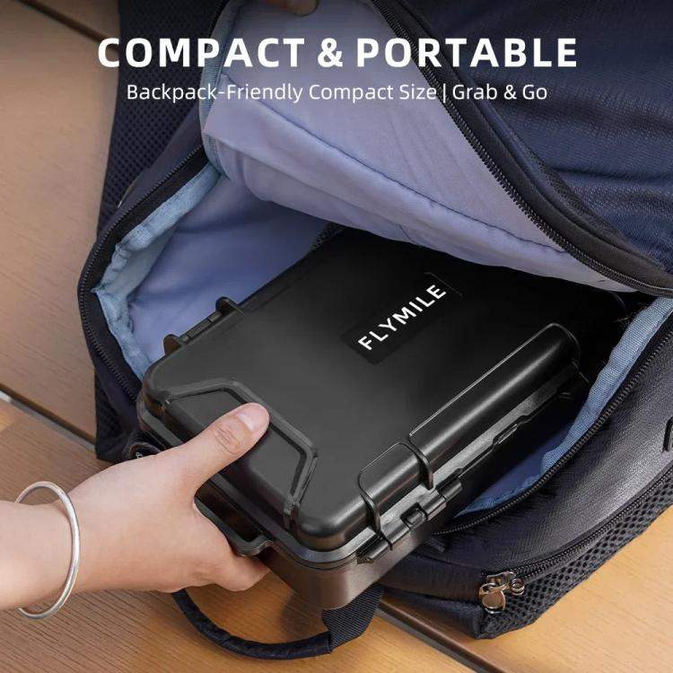 For Insta360 X5 Camera Flymile Portable Protective Hard Case Waterproof Shockproof Travel Carrying Storage Box - Action King