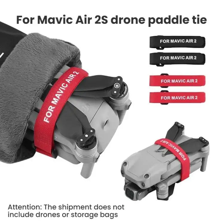 Mavic Air 2 Propellerremmar säkerställer propellrarna under transport och förhindrar skador.