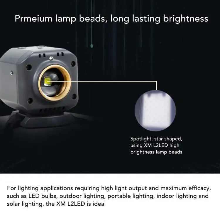 For DJI Mavic 4 Pro Drone YX 300LM Adjustable LED Spotlight Night Flight Searchlight with 3 Modes - Action King