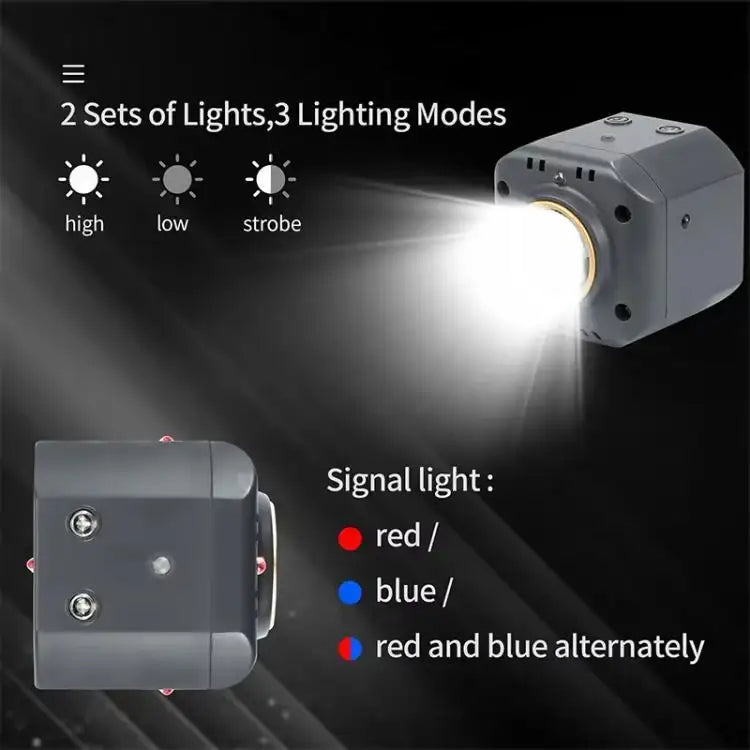 For DJI Mavic 4 Pro Drone YX 300LM Adjustable LED Spotlight Night Flight Searchlight with 3 Modes - Action King