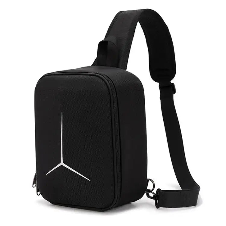 For DJI Mini 2 / 2 SE / 4K Fly More Combo BKano M4K-004 Hard Shell Portable Chest Bag Crossbody Backpack - Action King