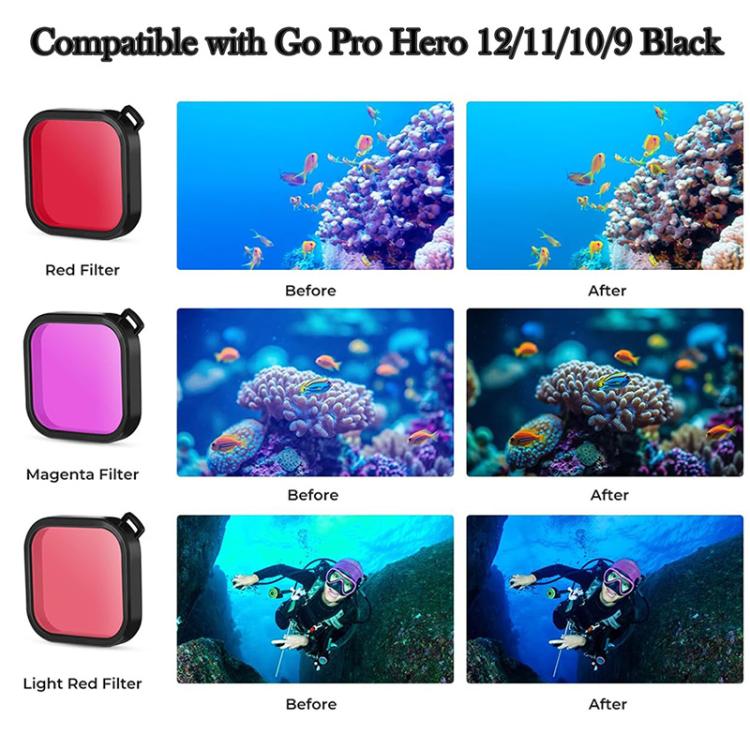 GoPro Hero Vattentätt Kit för Dykning