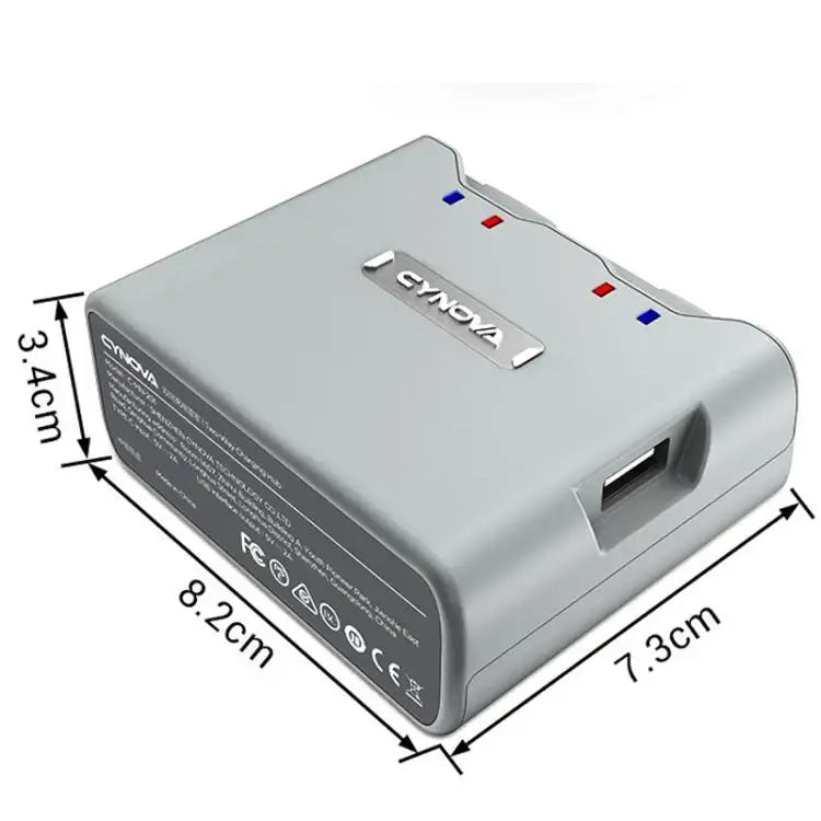 DJI Mini 2 / 2 SE / 4K CYNOVA - CYNOVA Dubbel Laddningshubb