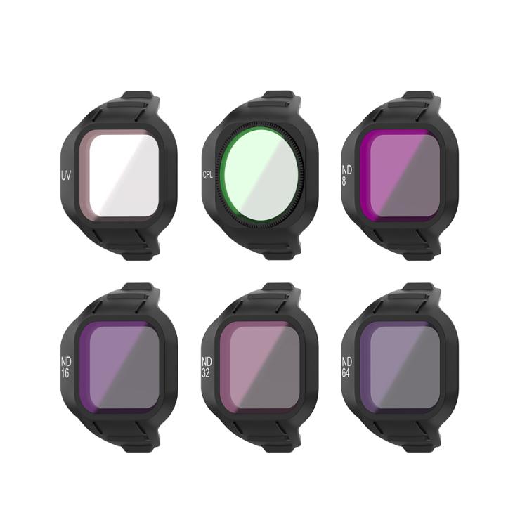 DJI Mini 5 Pro -droonien magneettisille linssisuodattimille, UV, CPL, ND8, ND16, ND32, ND64, ND256, ND8/PL, ND16/PL, ND32/PL, ND64//PL, ND256/PL, CPL+ND8+ND16, CPL+ND16+ND32, UV+CPL+ND8, UV+CPL+ND16, CPL+ND8/PL+ND16/PL, ND8+ND16+ND32+ND64 ...