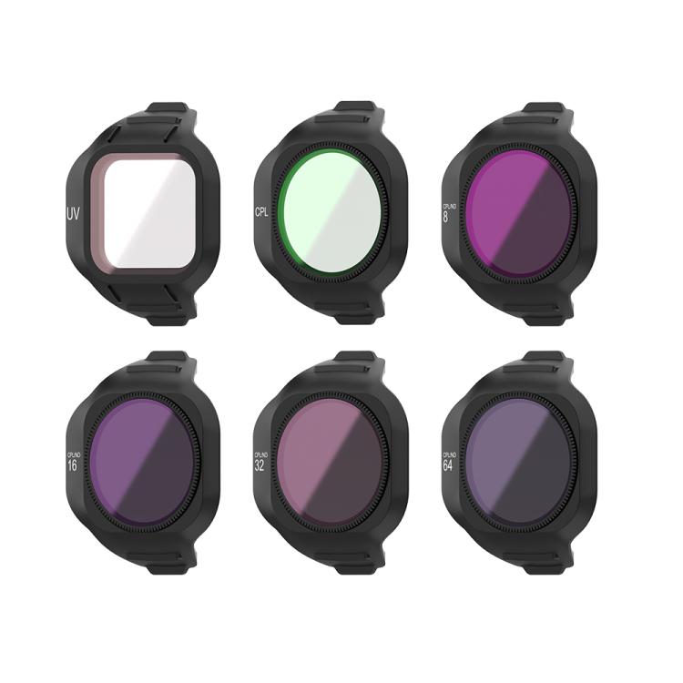 DJI Mini 5 Pro -droonien magneettisille linssisuodattimille, UV, CPL, ND8, ND16, ND32, ND64, ND256, ND8/PL, ND16/PL, ND32/PL, ND64//PL, ND256/PL, CPL+ND8+ND16, CPL+ND16+ND32, UV+CPL+ND8, UV+CPL+ND16, CPL+ND8/PL+ND16/PL, ND8+ND16+ND32+ND64 ...