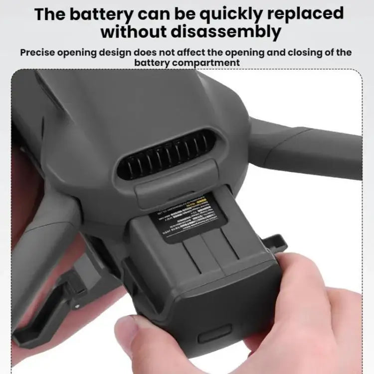 Förhöjt landningsställ Mavic 4 Pro (framifrån) – säkrare start och landning.