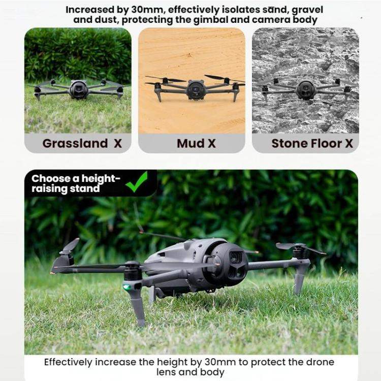 Landningsställ DJI Mavic 4 Pro - BRDRC Höjdökande Stativ