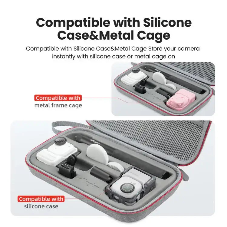 Korkealaatuinen Insta360 GO Ultra -laukku kamerallesi