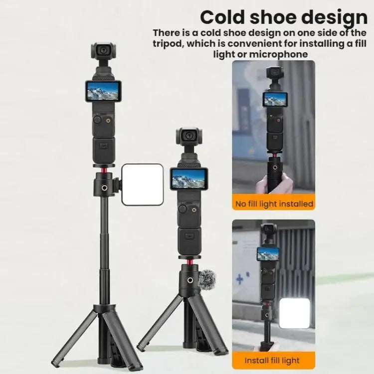 Utdragbar Osmo Pocket 3 Selfiestick med Stativfunktion