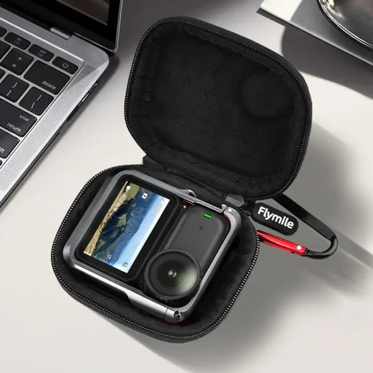 Actionkamera Storag för DJI Osmo Nano Flymile Cage Edition, svart, perfekt skydd och smidig filmning.