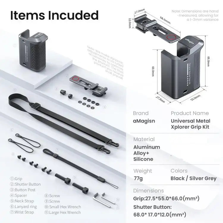 Kamerakahvat action-kameroille – optimaalinen vakaus