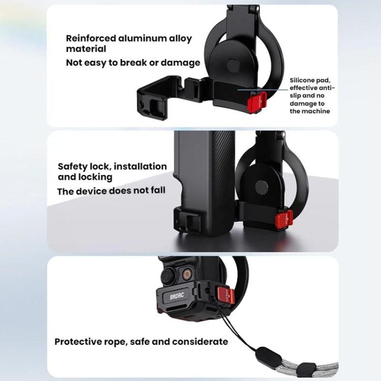 Magneettinen puhelinpidike ja kylmäkenkä Osmo Pocket 3:lle