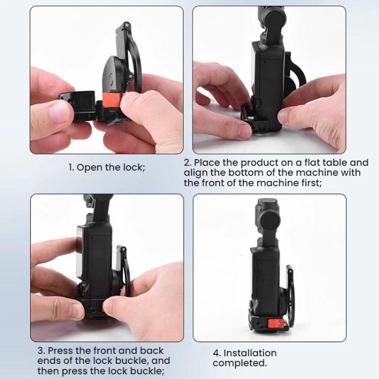 Magneettinen puhelinpidike ja kylmäkenkä Osmo Pocket 3:lle