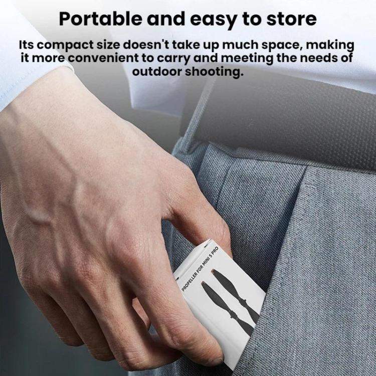 DJI Mini 5 Pro -potkurit optimaaliseen lentoon