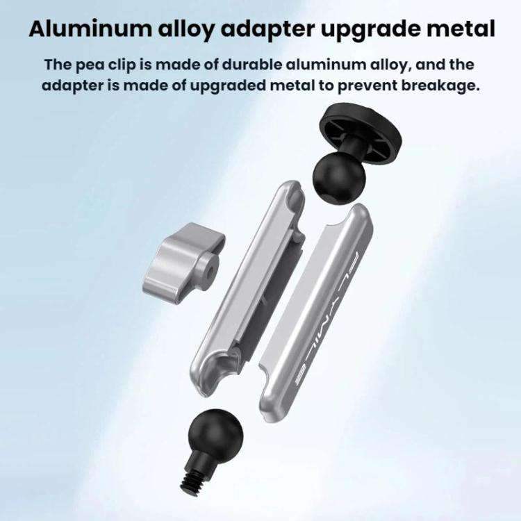 Flymile Auton Imukuppikiinnike DJI Osmo Pocket 3 / Osmo Action 6 / 5 Pro -kameroille