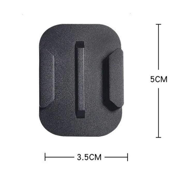 Mått på GoPro snabbfäste adapter: 5 cm x 3,5 cm. Kompakt aluminiumdesign för enkel installation och snabb användning av actionkamera.
