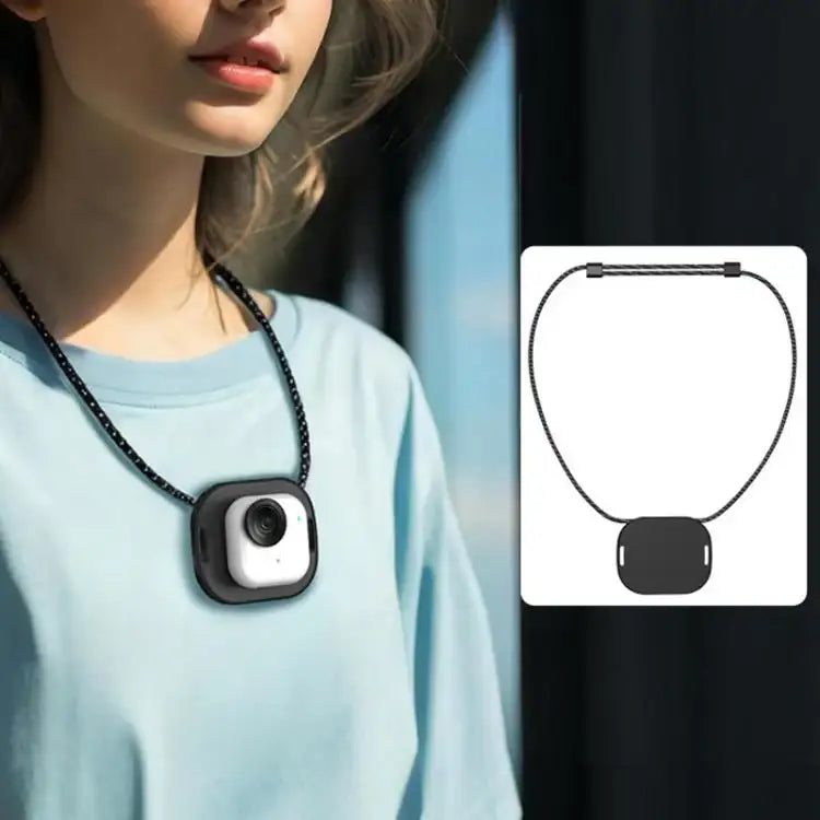 Magneettinen kiinnitys Insta360 GO:lle kaulapidikkeellä