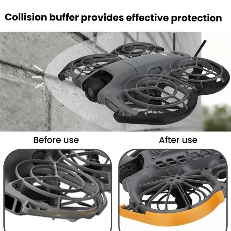 Skyddspaket DJI Neo 2 CQT – 4 st linsskydd, propellerhållare & kontrollskydd för drönare.