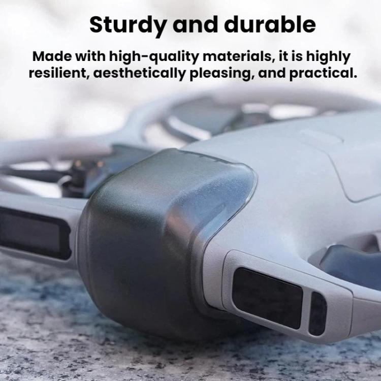 Dammsäkert linsskydd för DJI Neo 2 Flymile drone, skyddar objektivet mot damm.