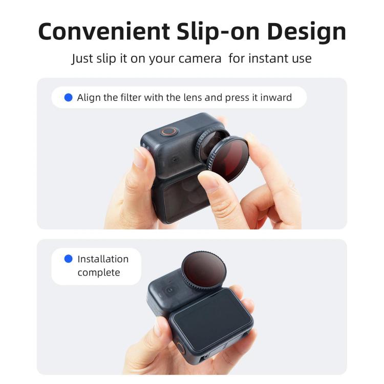 AMagisn Osmo Nano Snabbfilter för DJI Osmo Nano