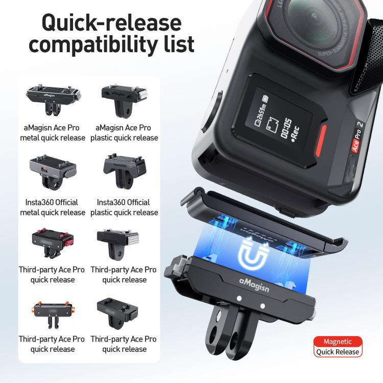 Insta360 Ace Pro pystysuora akkukansi