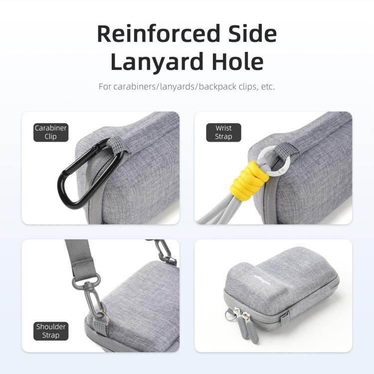 Actionkamera väska med axelrem - för säker förvaring och enkel transport av din actionkamera.