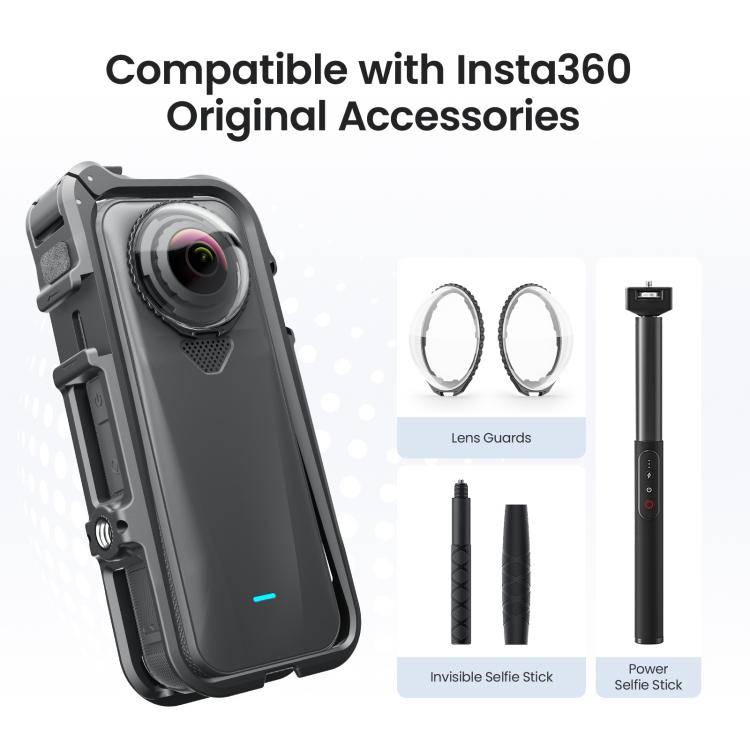 Insta360 X4 -kamerahäkki optimaaliseen suojaukseen