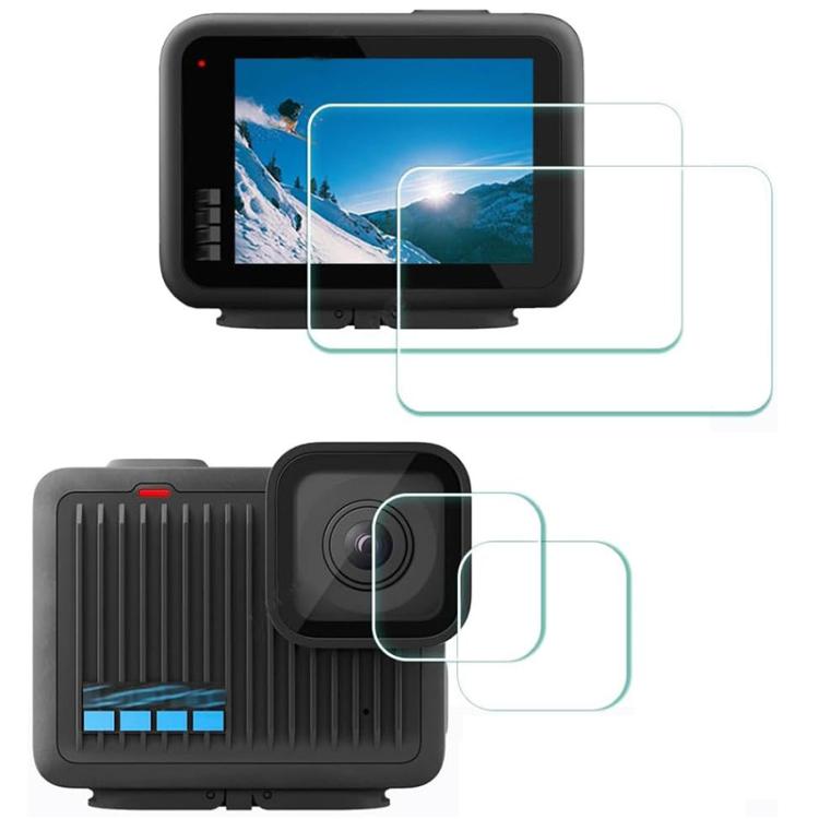 GoPro HERO 4K 2024 - Karkaistu näytön ja linssin suoja