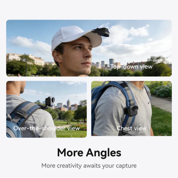 Insta360 Go -magneettinen teline ensimmäisen persoonan katselua varten