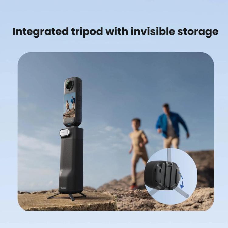 TELESIN-kahva ja jalusta Insta360 X4/X5:lle