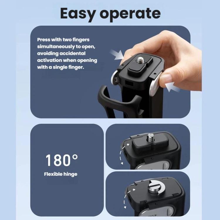 TELESIN-kahva ja jalusta Insta360 X4/X5:lle