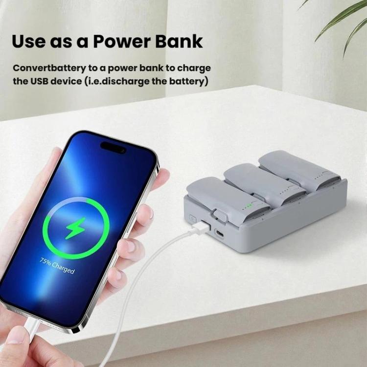 DJI Neo 2 Laddhubb 65W – Trippel Batteriladdare