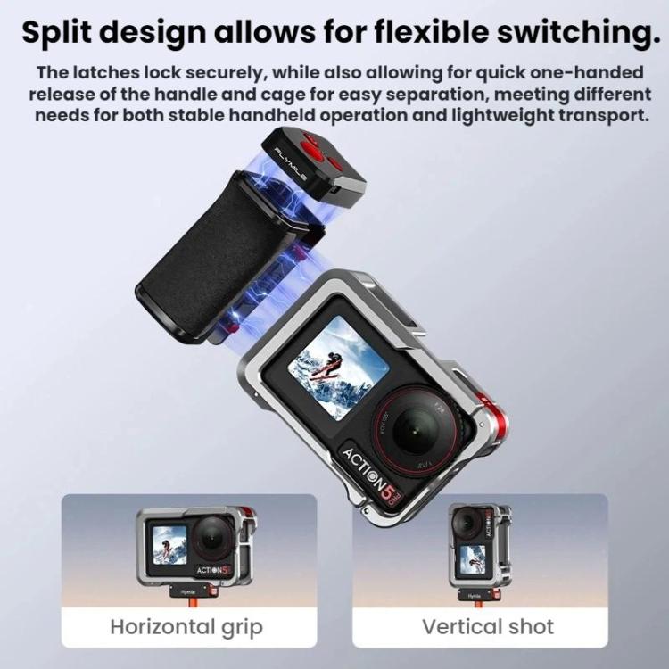 Flymile DJI magneettinen kamerakahva action-kameralle