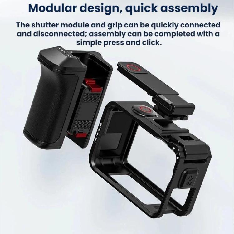 Osmo Action 6 -kamerahäkki pikalukolla ja kahvalla