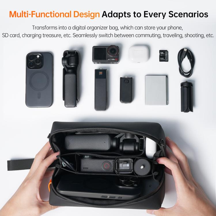 DJI Pocket 3 -olkalaukku action-kameralle